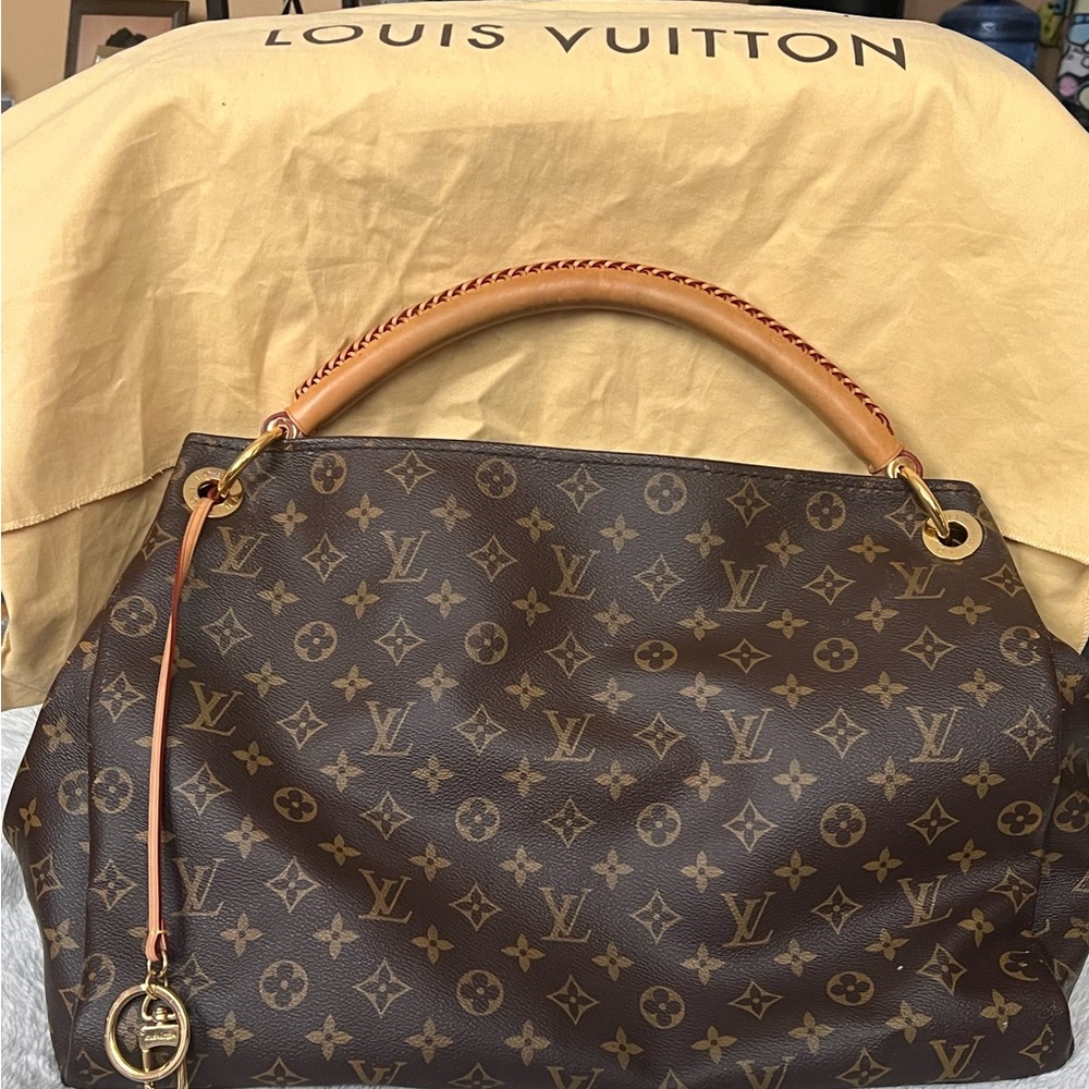 Louis Vuitton Brown Monogram Shoulder Bag